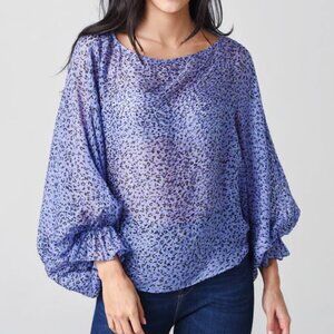 JOIE Nylah Long Sleeve Top Size: L